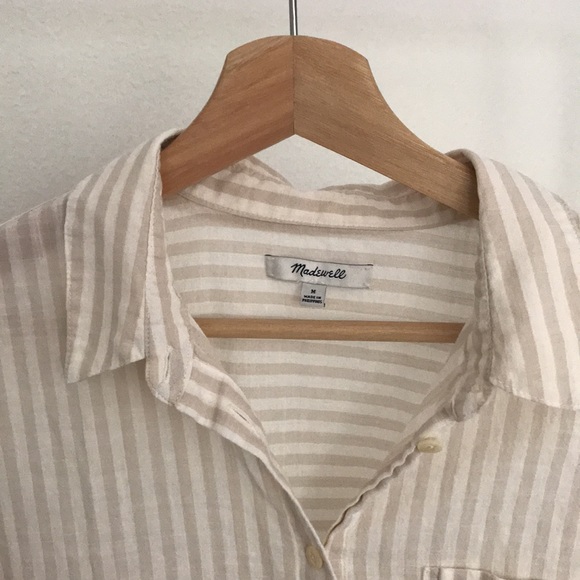 Madewell boxy buttondown blouse - Picture 4 of 6